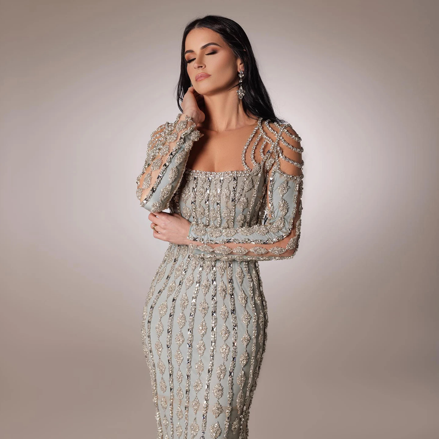 Order Online Arabian Nights Prom Dresses Hand-Beaded Embroidery |  Alibaba.com