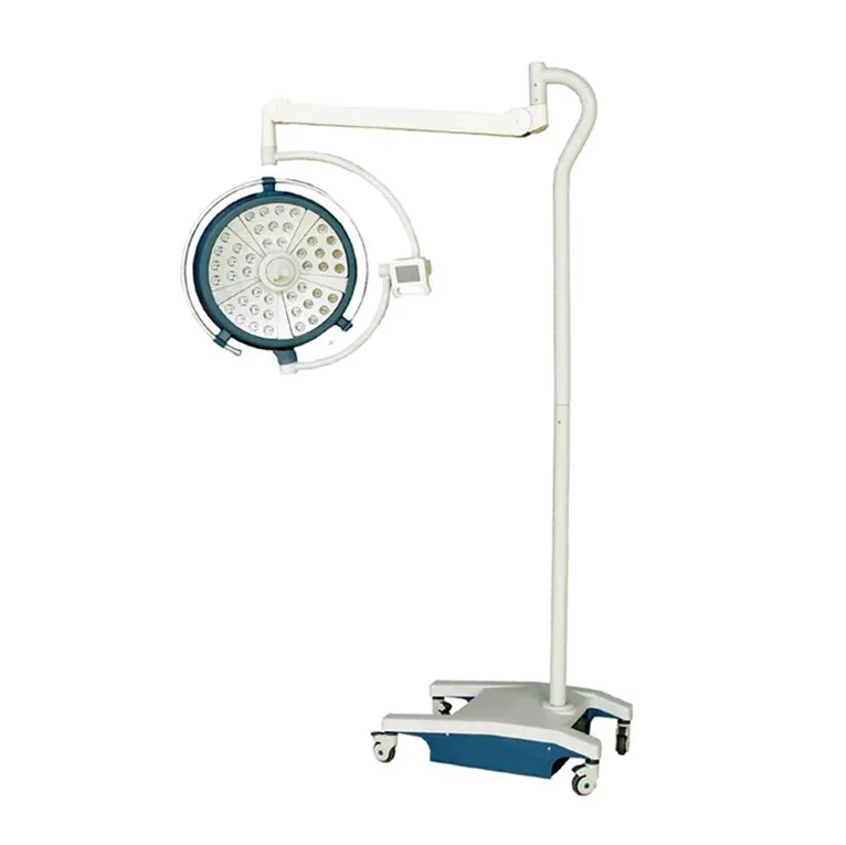 Economic Floor Standing Shadowless Operating Light LED Portable Mobile Surgical Exam Operation Lamp for Minor Surgery