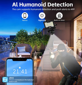 كاميرا يوبوكس الشمسية الجديدة لعام 2026 بدقة 8 ميجابكسل مع إضاءة LED خارجية 2 في 1 وكاميرا ثنائية العدسة بتقنية 4G مع خاصية اكتشاف الحركة والرؤية الليلية - Product Image 5