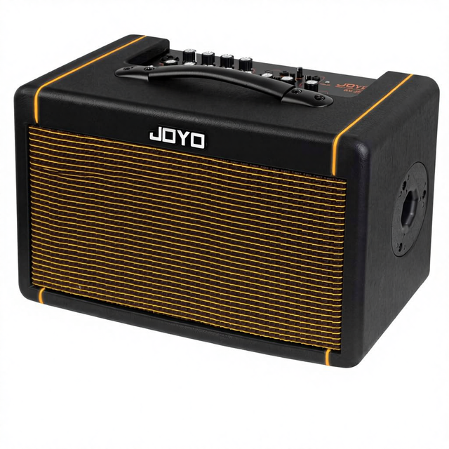 JOYO New Upgrade AC-40S Acoustic Guitar Amplifier High-capacity Outdoor Performance 40w Portable Combo Speaker Black Plastic