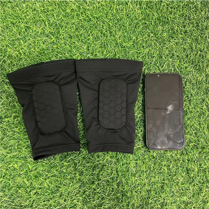 Protège-tibia de football avec logo personnalisé <span class=keywords><strong>Manchon</strong></span> de compression pour le travail et la course Support d'attelle pour tibia - Product Image 2