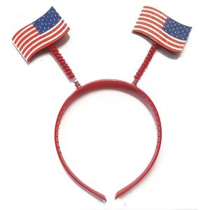 Nuevos Accesorios para Disfraces del Día de la Independencia Americana, Sombrero con Bandera, Diadema, Pentagramas para Fiestas - Product Image 6