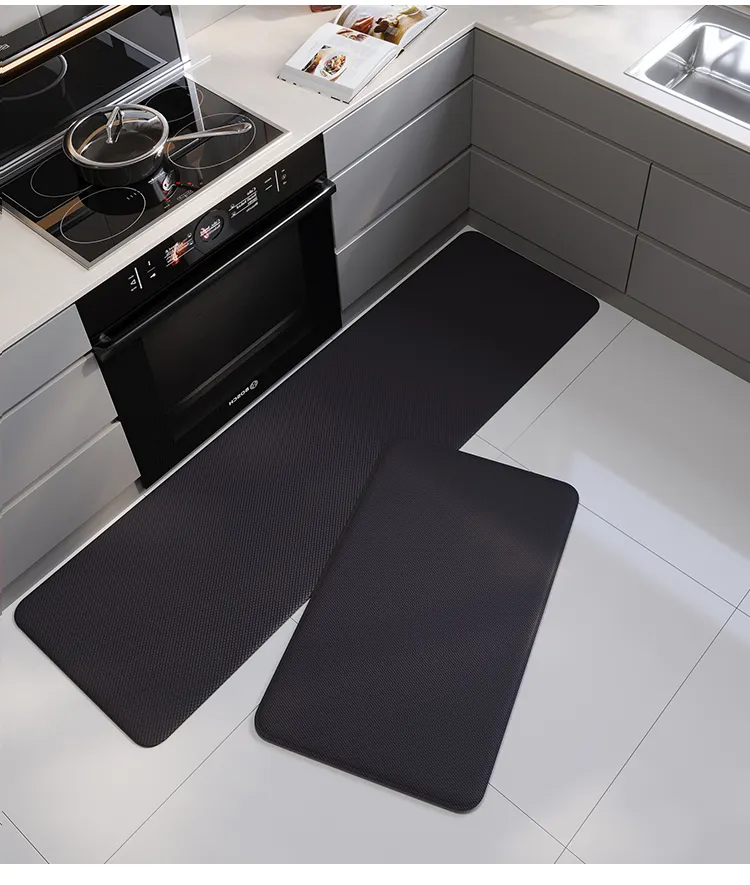 Personalizado anti fadiga borracha mat Kitchen Mats Rug Set Oil Resistant Floor Mats para a Cozinha/Escritório