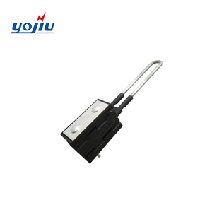 Collier de <span class=keywords><strong>suspension</strong></span> en <span class=keywords><strong>métal</strong></span> et plastique OPGW pour ancrage aérien, ressorts robustes, système de mesure métrique, connexion noire YOJIU - Product Image 1