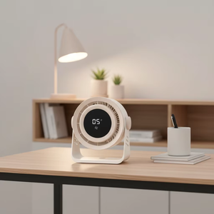 Compra Uno y Lleva Otro Gratis: Ventilador de Escritorio USB con Control de Velocidad, Color Morado Estándar, en Caja de Cartón Corrugado, Ventilador de Escritorio con Enfriamiento por Aire - Product Image 1