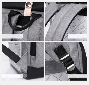 Mochila Deportiva Enrollable de Viaje, Hecha con Botellas de Plástico Recicladas - Product Image 3