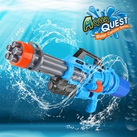 Pistolet à eau super grand format de 1600 ml pour enfants, haute pression, jet d'eau jusqu'à 32 pieds