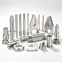 Pièces en alliage d'aluminium usinées sur commande par CNC, pièces métalliques usinées sur commande par CNC 5 axes, pièces industrielles usinées par CNC en acier inoxydable