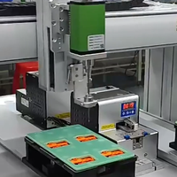 Machine de vissage entièrement automatique à servo-électrique de précision, visseuse simple ou double poste