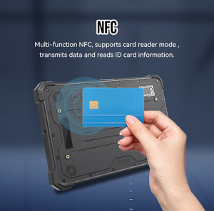 Cenava A80st 8 Inch 10000 MAh 4 + 64G 1920*1200 Ip68 1D 2D Bụi Chống Nước Máy Quét UHF Wifi Android 10 Máy Tính Bảng Gồ Ghề - Product Image 4