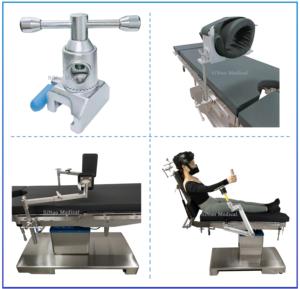 Système de traction de la cheville chirurgical réglable pour table d'opération avec dispositif de soutien de la cheville et cadre de traction du pied - Product Image 5