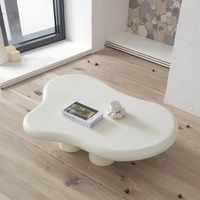 Table basse nuage au design moderne et élégant, table d'appoint simple à trois pieds pour salle à manger, hôtel et salon - Vente en gros usine