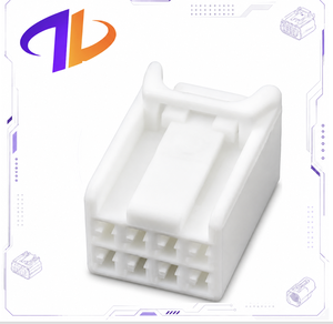 Connecteur de faisceau de câblage automobile 12V 3A à 8 broches femelles en cuivre avec boîtier en nylon 7187-8846 pour prise de boîte à fusibles d'éclairage d'ambiance - Product Image 1
