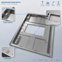 Boîtier en tôle sur mesure pour armoire de commande industrielle, boîtier d'équipement électrique, découpe laser, pliage CNC, fabrication