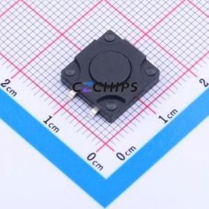 K2-1841SP-A4SW-02 Tactile Switch SMD-4P,12x12mm Switch 2.5N Vertical Mount 12mm 12mm - Product Image 1