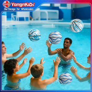 Giochi Gonfiabili da Spiaggia e Piscina per Bambini, Pallacanestro Gonfiabile per Sport Acquatici Estivi all'Aperto - Product Image 1