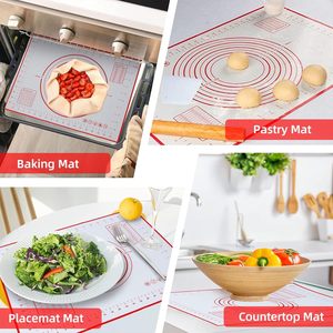 Customizable Kitchen Tools Reusable Non-Slip Silicone Pastry Dough <b>Rolling</b> Baking <b>Mat</b> With Measurements Prosuct - Product Image 6