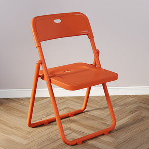 Modern Style Durable Steel Reinforced Plastic Folding <b>Chair</b> Multi-color Outdoor Restaurant <b>Dining</b> Household Conference Training - Product Image 4