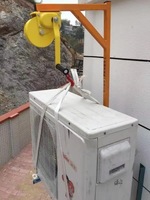 Outil de levage manuel pour climatiseur, support de câble pour un levage stable, 0-20m, adapté à une installation dans des espaces confinés