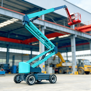 Plateforme <span class=keywords><strong>élévatrice</strong></span> hydraulique articulée CE certifiée Longqing TB11E-TB22E pour manèges, hauteur maximale 9,5m-20,5m pour parcs - Product Image 1