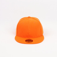 Topi bisbol Visor Flat Bill, topi Snapback klasik, tepi dapat disesuaikan kosong, warna trendi, gaya polos