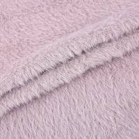 Großhandel Modische 100% Polyester Long Pile Kunst pelz Stoff Pelz Imitation Nerz Hacci Stricks toff für Kleidungs stücke