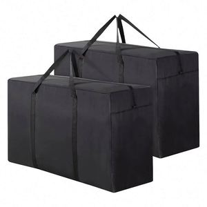 Sac de déménagement pliable en tissu Oxford épaissi 40-120L, léger, imperméable, robuste, grande capacité, sac de voyage et de rangement - Product Image 1