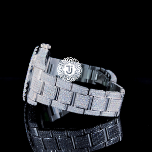 Reloj de Oro Rosa con Incrustaciones de Diamantes de Imitación, Suministro Directo de Fábrica, para Regalos de Cumpleaños y Aniversario, Disponible a Buen Precio, JXSP82 - Product Image 3