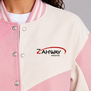 <b>Top</b> Trending Women's Varsity Jacket Button Closure Eco Friendly High Quality Casual Wear Baseball Women Varsity Jacket - Product Image 6