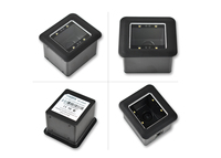 Lecteur de codes QR Rakinda RD4500R 2D à montage fixe, LED/CCD/CMOS, lecteur de codes-barres facile à brancher et à utiliser, module de numérisation intégré