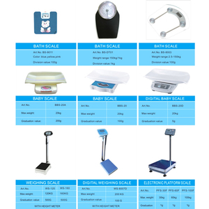120kg/160kg điện tử có trọng lượng Quy mô chính xác quy mô sàn với chiều cao Mét Công Nghiệp có trọng lượng máy - Product Image 3