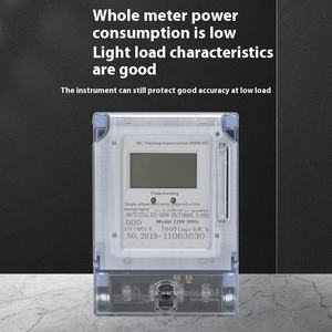 Single-Phase Digital Energy <strong>Meter</strong> with IC Card Recharge Payment System for Rental Apartments <strong>Prepaid</strong> <strong>Electric</strong> <strong>Meter</strong> - Product Image 3