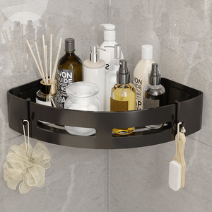 Phòng khách tầng núi Đen PP nhựa tắm Caddy tổ chức với đa chức năng thiết kế hiện đại phong cách không gấp giá - Product Image 1