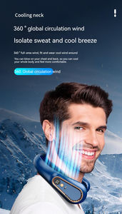 Ventilador de Cuello Portátil Recargable USB, Diseño 2026, para Exteriores, Personalizable - Product Image 6