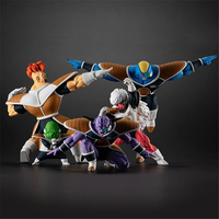 5 pièces/ensemble Dragon DBZ Figure Ginyu Force Jeice Ginyu Guldo Recoom Burter Action Pvc Amine Collection modèle jouets Cool cadeau