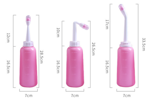 Bidé Portátil de Mano de 350/500 ml para Mujer, Rociador de Viaje, Botella de Bidé Anal, Irrigador <span class=keywords><strong>Vaginal</strong></span> - Product Image 6