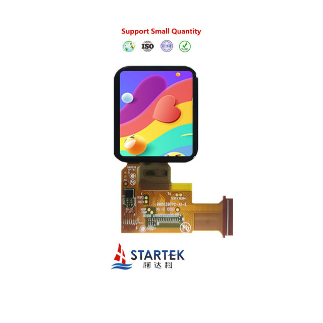 1.6'' Inch 320x360 Resolution IPS Oled Display Panel MIPI  SPI Interface Amoled Display with Capacitance Touch Panel