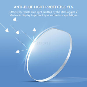 Lentes correctivas transparentes antiastigmatismo de luz azul accesorios de drones de resina para gafas DJI Avata 2 - Product Image 4