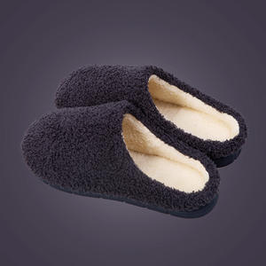 Chaussons d'intérieur antidérapants de haute qualité pour l'hiver 2024, chauds, en fourrure, en polaire, unisexes, en peluche - Product Image 5