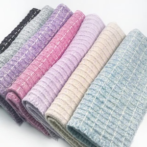 وشاح نسائي شتوي مخصص طويل محبوك دافئ وشاح بلون سادة للنساء والرجال مع شعار مخصص - Product Image 6