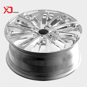 Jante en aluminium forgé argentée blanche personnalisée <span class=keywords><strong>XD</strong></span>, design multi-rayons, 18-22 pouces, 5x114.3, compatible avec Honda Accord/Toyota Camry - Product Image 4
