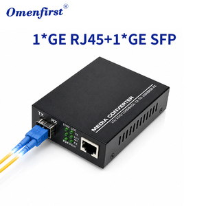 Convertisseur <span class=keywords><strong>Fibre</strong></span> vers RJ45 10/100/1000M Non Géré Gigabit SFP, Transceiver Monomode 120Km, Vente en Gros Fabricant - Product Image 1