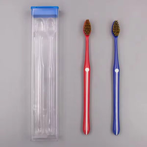 فرشاة أسنان فريدة ذات رأس مقوس كل شعيرة تلامس الأسنان بضغط متساوٍ - Product Image 3