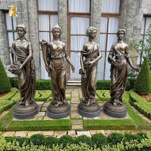 Statue en bronze grandeur nature RELONG, style antique, pour la décoration de château, de jardin extérieur, quatre saisons - Product Image 2