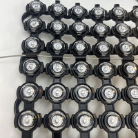 Lampadaires LED de décoration extérieure P41.6 P50 P100, pleine couleur, taille personnalisée, contrôle intelligent, étanchéité IP68, garantie 3 ans
