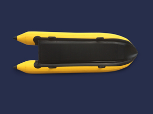เรือยางตกปลา/เรือคายัค Goethe Goboat CE GTK370 ขนาด 12 ฟุต ทำจาก PVC พร้อมห้องลม 4+1 ช่อง เบาะอลูมิเนียม รองรับผู้โดยสาร 2 คน GTK37 - Product Image 4