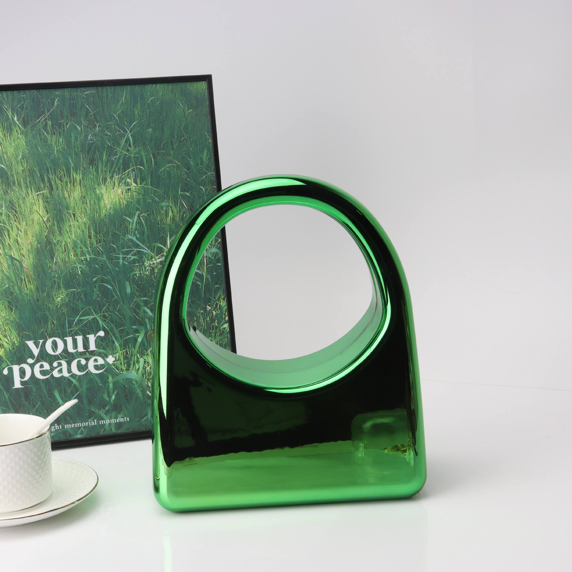 สีเขียว