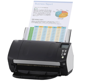 Escáner de Oficina Fujitsu Fi-7160/7180, Máquina de Escaneo Automático a Doble Cara Continuo para Escaneo por Lotes - 60/120 Hojas - Product Image 1