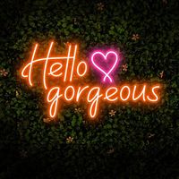 Letrero de Neón LED 3D Personalizado de Acero Inoxidable, Letras Iluminadas Impermeables para Decoración de Fondo de Hospitales y Empresas