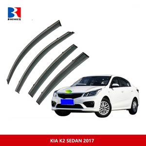 Factory Directly Sell High End tape-on Injection Deflector Window Visor for KIA K2 SEDAN 2017 - Product Image 2